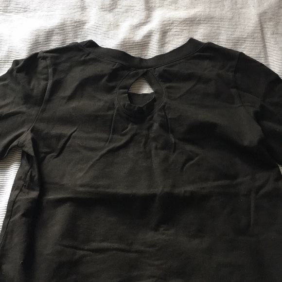 7/8 sleeve black Donald Duck T-shirt, size S/M - Picture 4 of 4